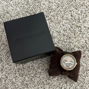 Micheal Kors Tortoise Watch